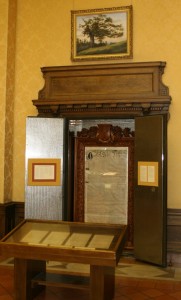 Connecticut Charter in the Display Case