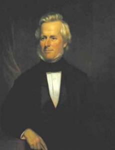 Gov. Holley portrait painting photo