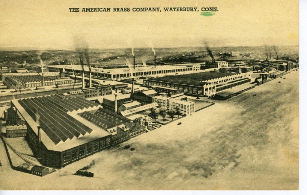 Postcards American Brass Mills, Torrington, Waterbury & Ansonia