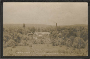 Postcard of Fabyan Woolen Company Mill