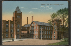 Postcard of Belden Silk Mill