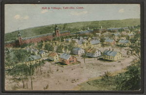 Postcard of Mill and Village