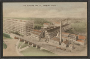 Postcard of the Mallory Hat Company