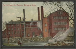 Postcard of The National Hat Factory