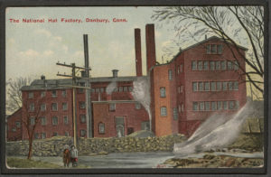 Postcard of The National Hat Factory