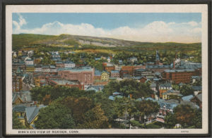 Postcard of Birds-Eye View of Meriden