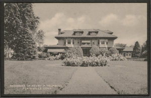 Postcard of Residence of Henry P. Trumbull