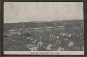 Postcard of Mill and Village