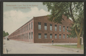 Postcard of Hartford Carpet Company Plant