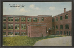 Postcard of Upson Martin Carpet Company