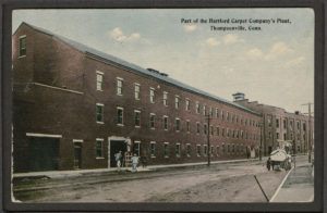 Postcard of Part of the Hartford Carpet Company's Plant