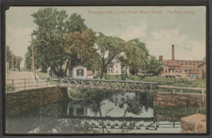 Postcard of Fresh Water Brook Foot Bridge