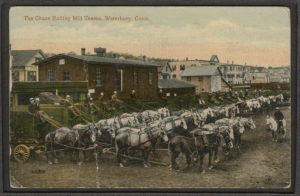 Postcard of The Case Rolling Mill Teams