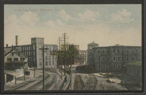 Postcard of Thread City Square