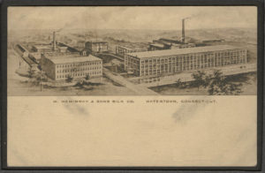 Postcard of M. Heminway And Sons Silk Company