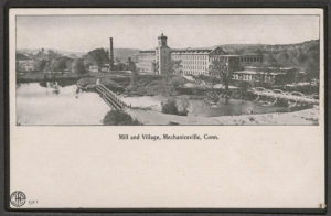 Postcard of Mill and Village