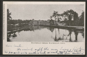 Postcard of Wauregan Mills