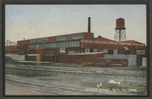 Postcard of Berlin Construction Company Structural Steel-Bridge Works