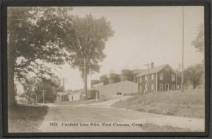 Postcard of Canfield Lime Kiln