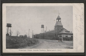 Postcard of American Paper Goods Factory