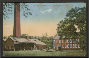 Postcard of Ruins of Adams Mill