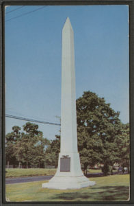 Postcard of World War Monument