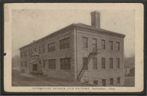 Postcard of Interstate Rubber Company's Factory