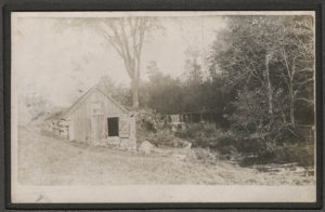 Postcard of Melrose Mill