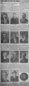 Newspaper clipping Waterbury Evening Democrat