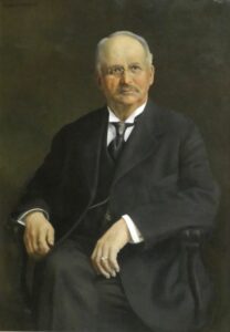 Gov. Woodruff portrait painting photo